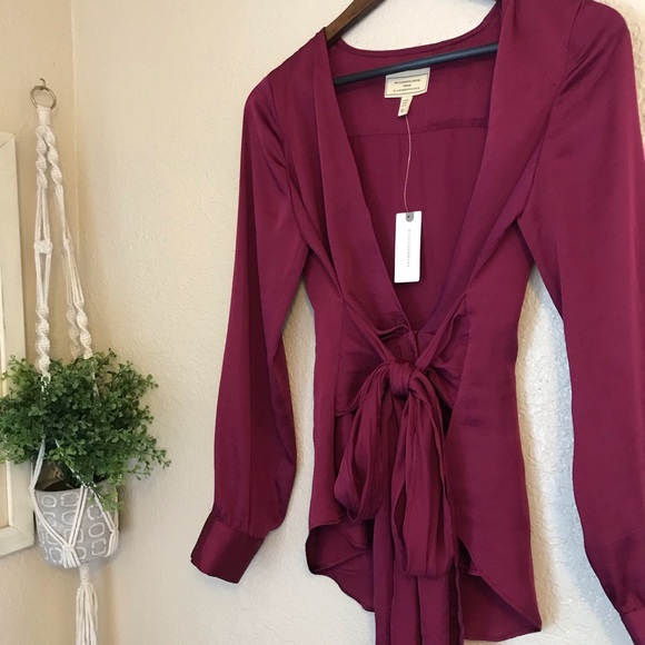 Anthropologie Tops - NWT Anthropologie Moulinette Soeurs Wrap Blouse